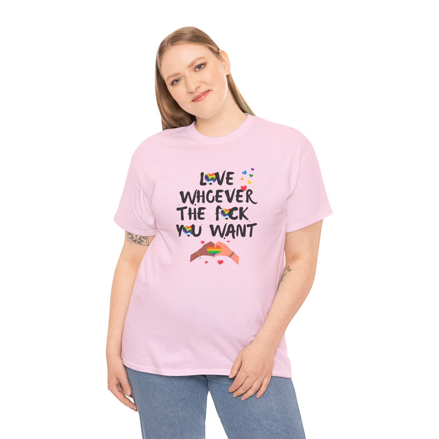 Love Whoever You Want Tee | Pride Shirt