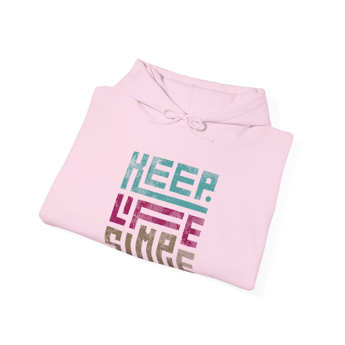 Keep Life Simple Geometric Hoodie