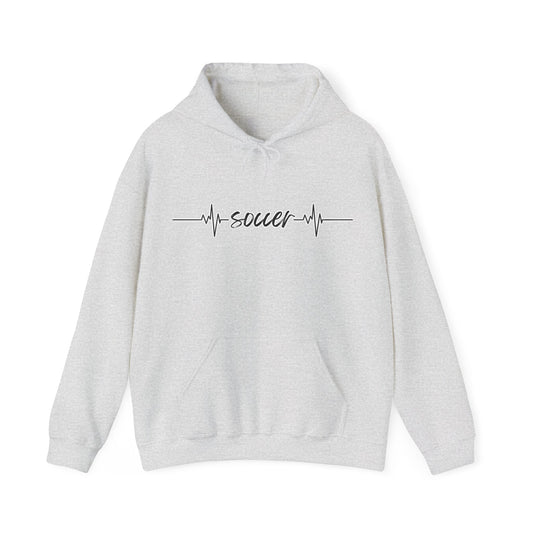 Soccer Heartbeat Hoodie