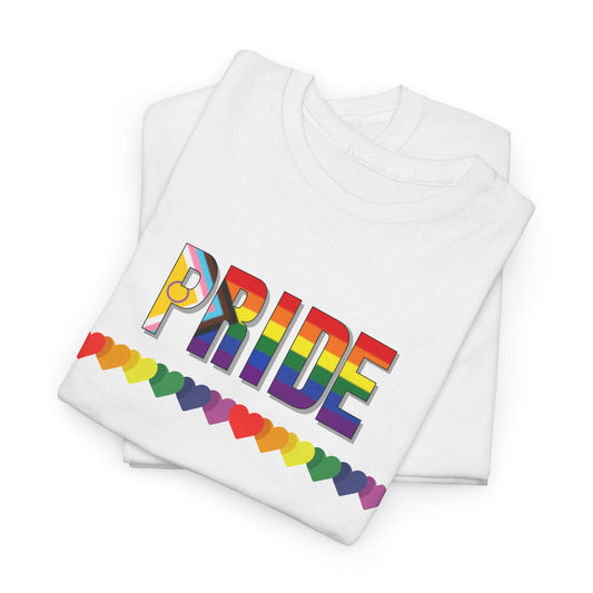 Pride Unisex Heavy Cotton Tee - Celebrate Love and Equality