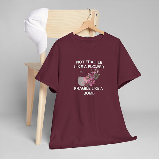 Not Fragile Like a Flower, Fragile Like a Bomb RBG Shirt