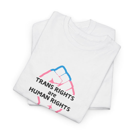 Trans Rights Unisex Heavy Cotton Tee - Empowerment & Equality
