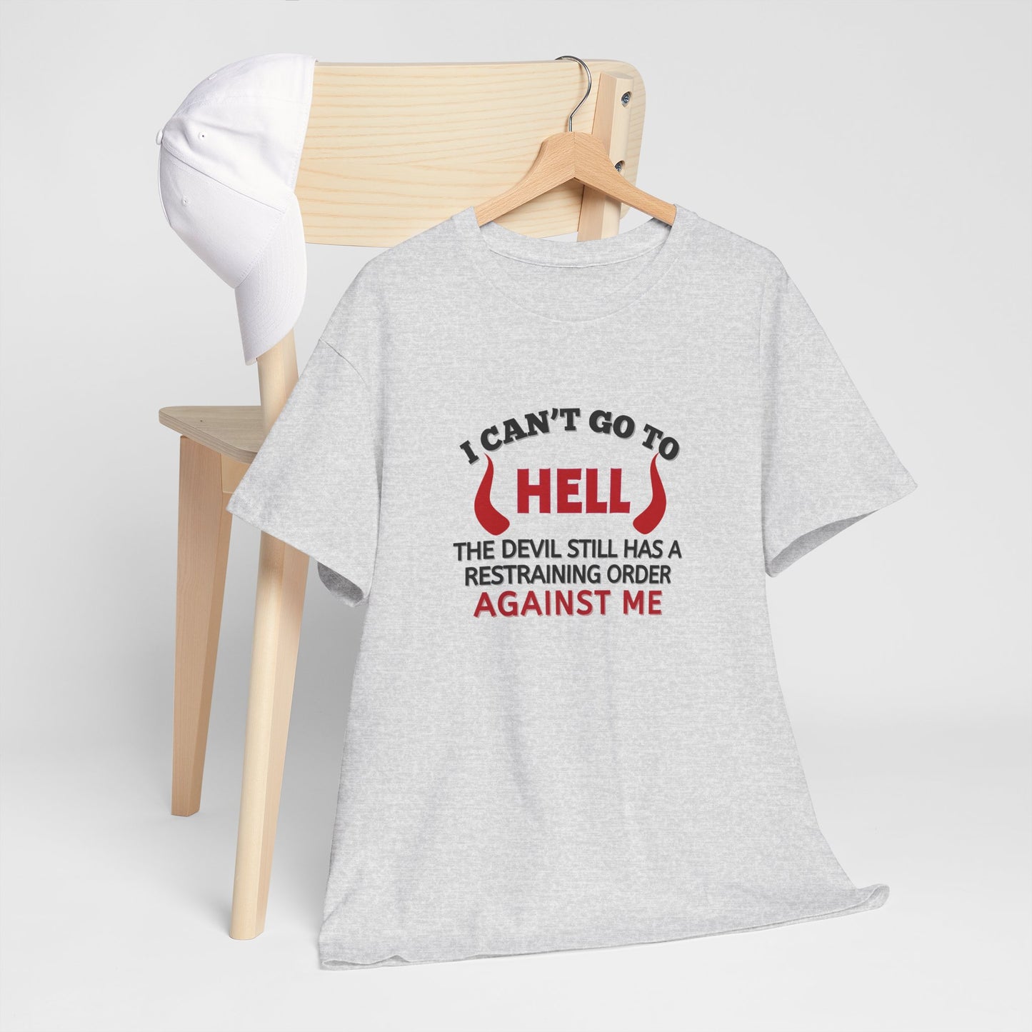 Devil restraining order - T-shirt