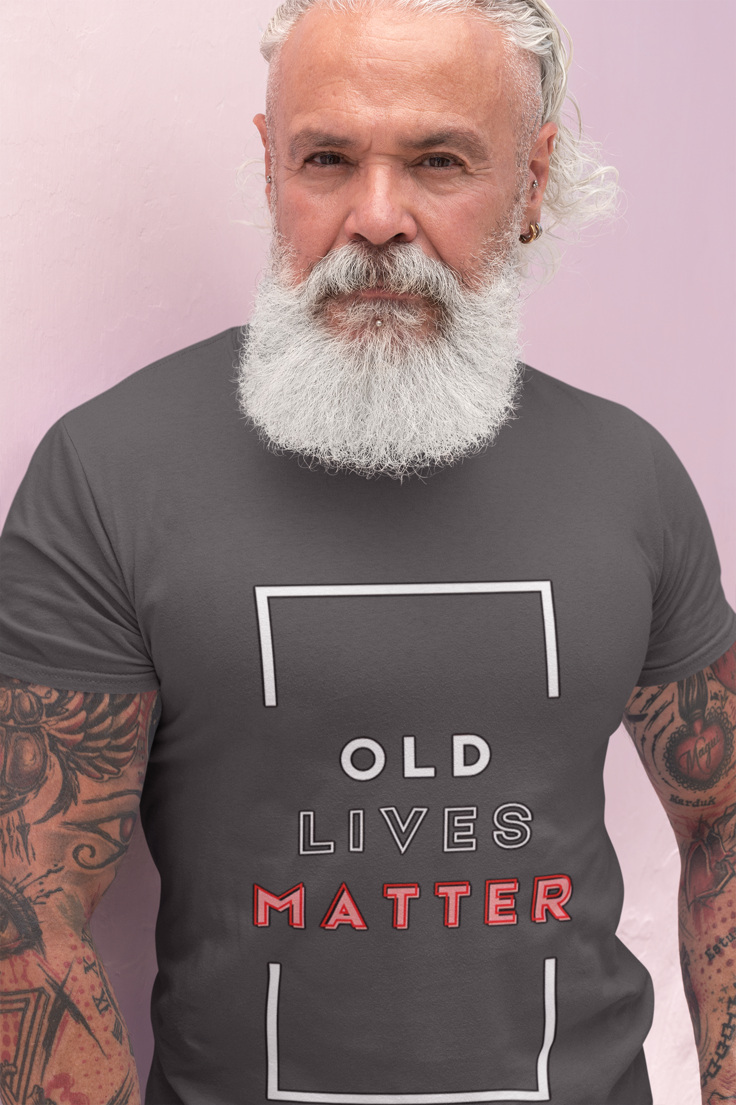 Old Lives Matter Heavy Cotton Tee