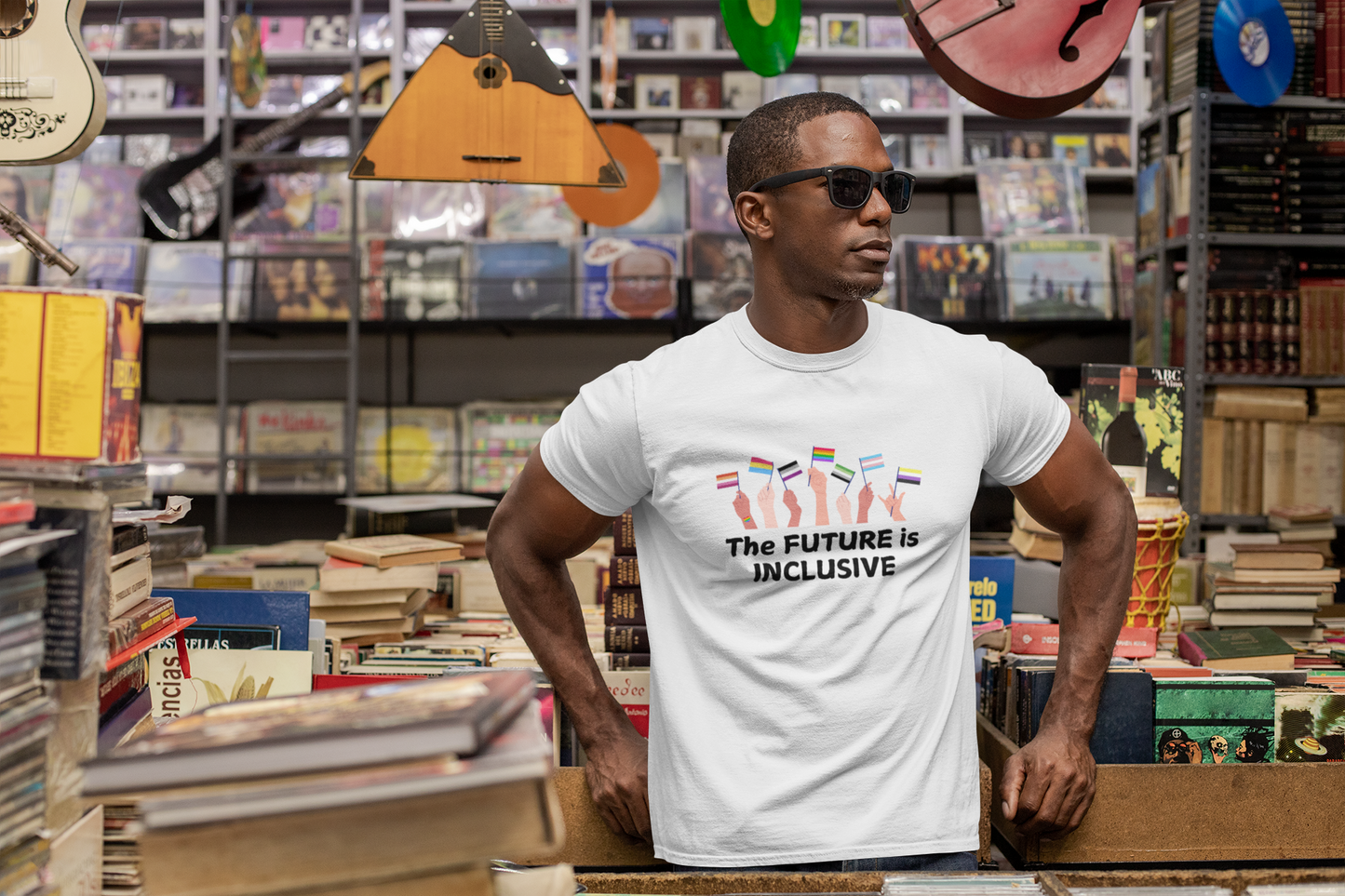 Inclusive Future Unisex Heavy Cotton Tee - Celebrate Diversity and Equality