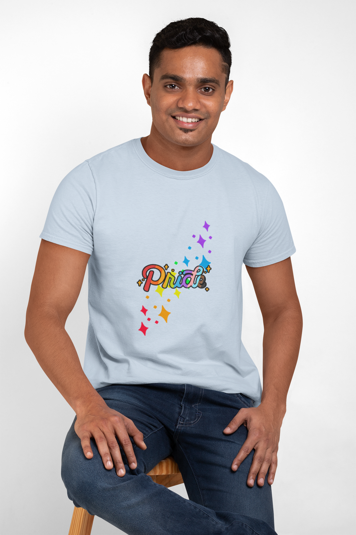 Colorful Pride Unisex Heavy Cotton Tee - Celebrate Love and Diversity