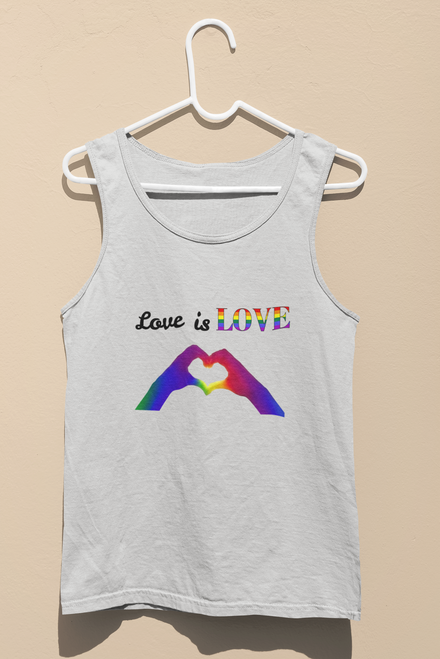 Love is Love Pride Tank Top - Unisex Heavy Cotton Tee