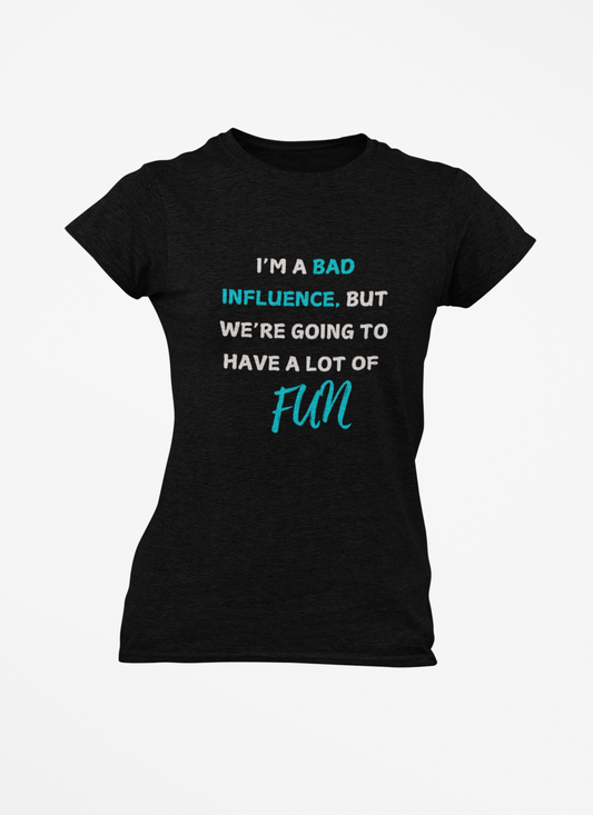 Fun Bad Influence Unisex Heavy Cotton Tee