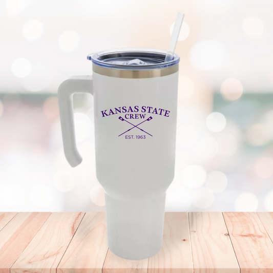40oz Kansas State Crew Tumbler