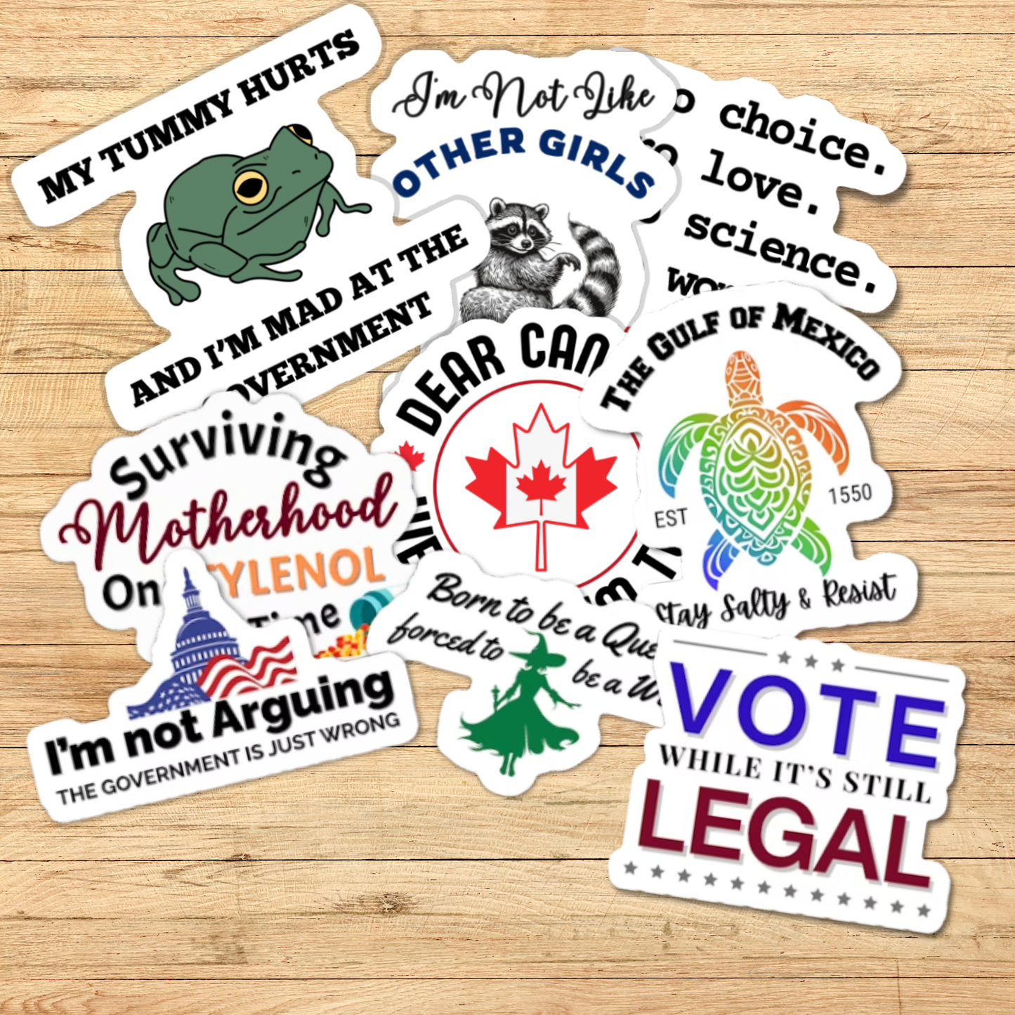 Trans Rights Fist Sticker