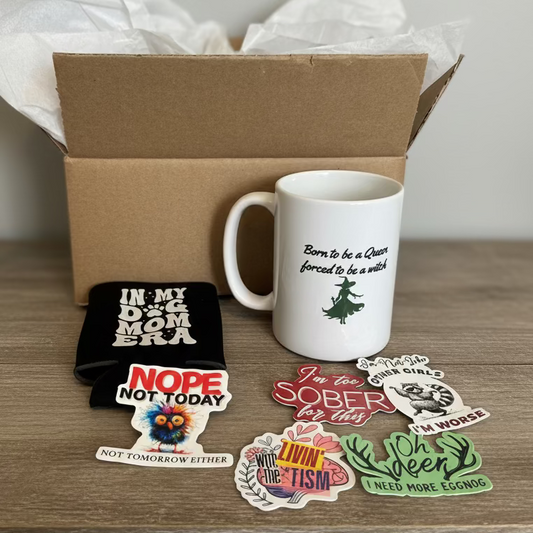 Sunflower Swag and Sticker Box