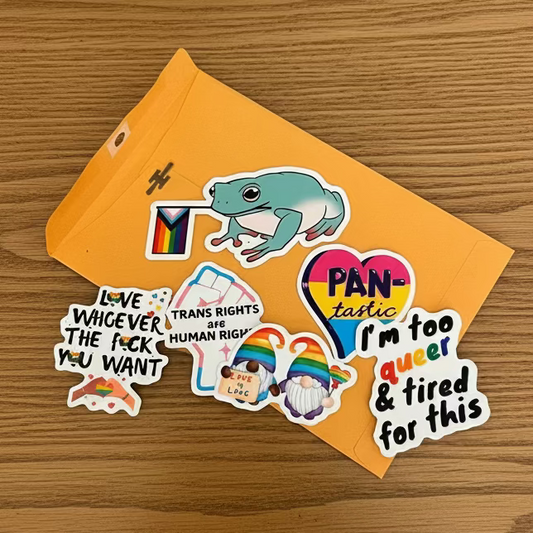 Sunflower Monthly Sticker Subscription