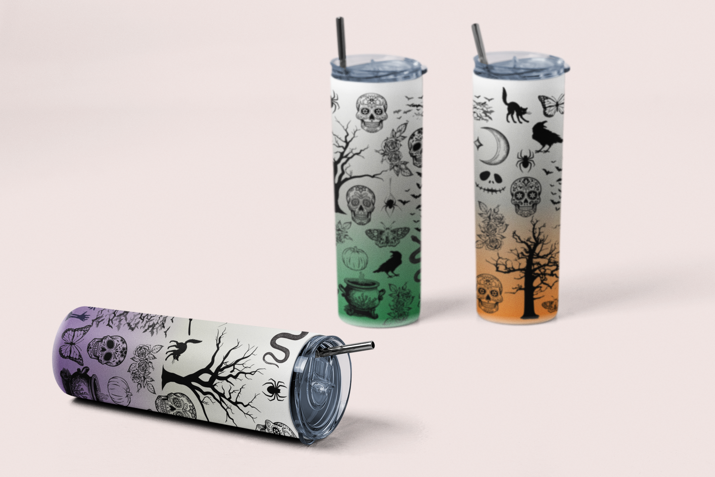 Halloween Spooky Tumblers