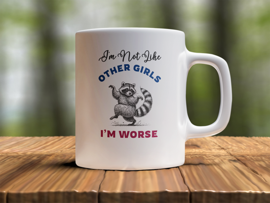 Sassy Coffee Mug with Funny Quotes