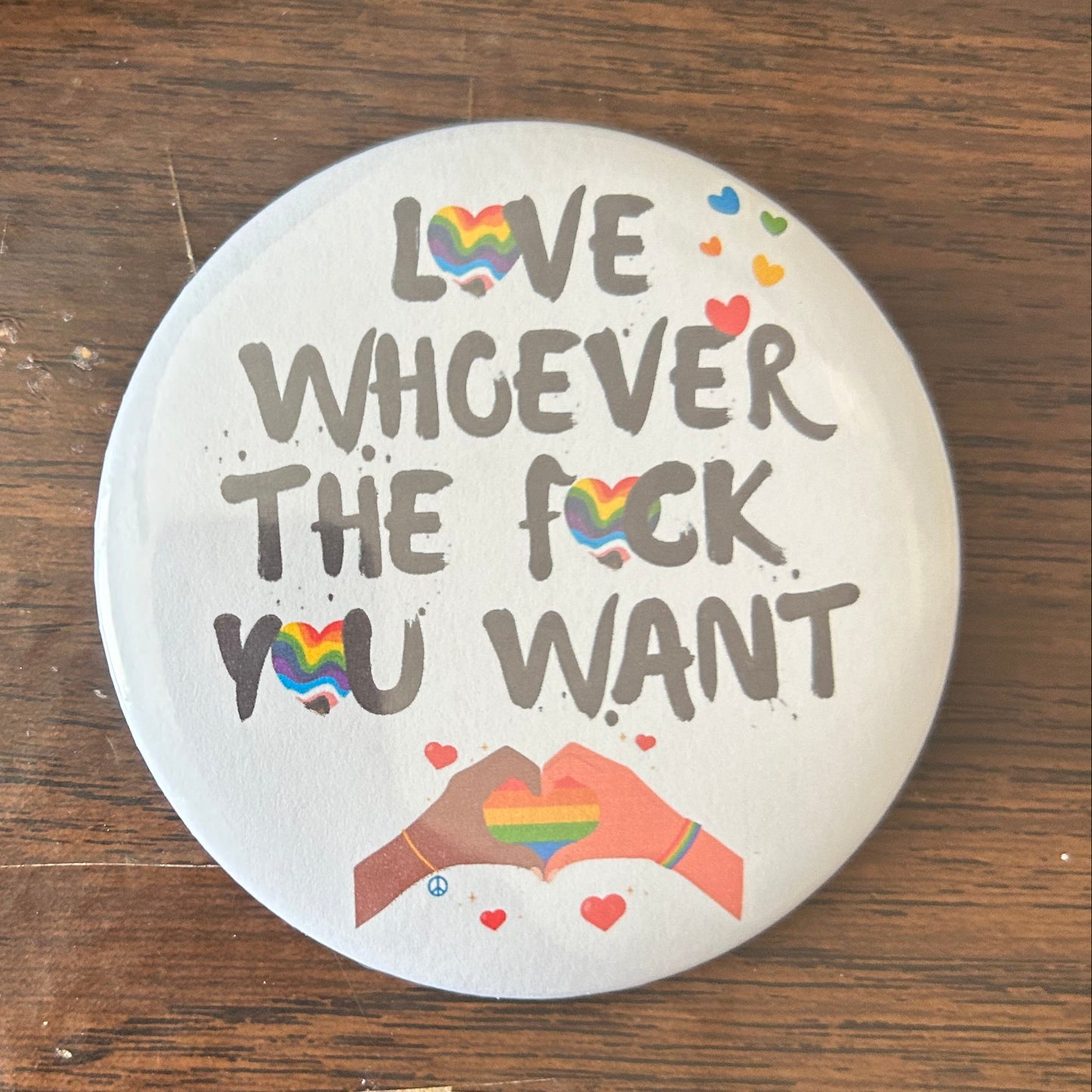 Protest Buttons, No Kings