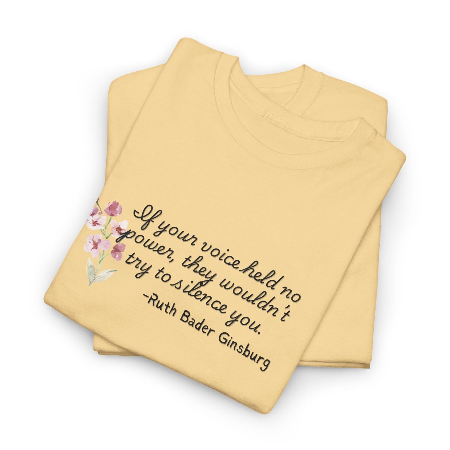 Your Voice has Power Ginsburg Shirt