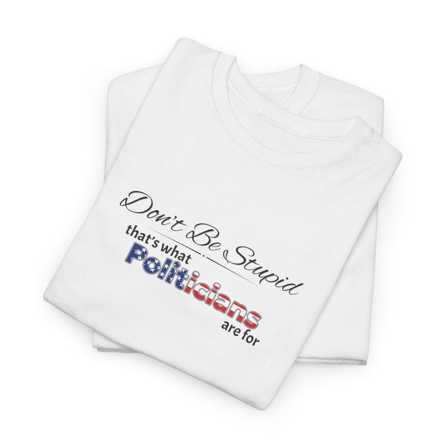 Don't Be Stupid, That's What Politicians are for Shirt