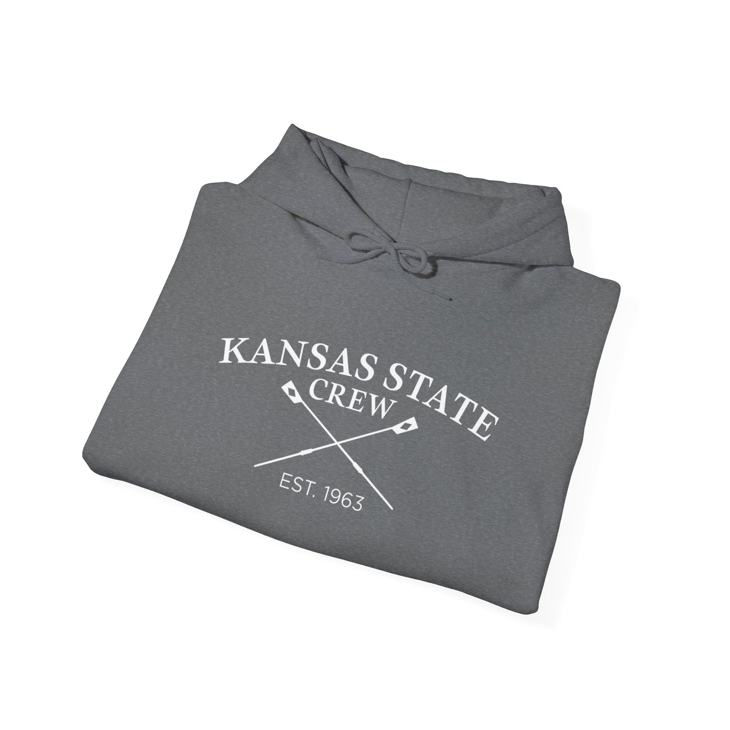 Kansas State Crew Hoodie - Crossed Oars