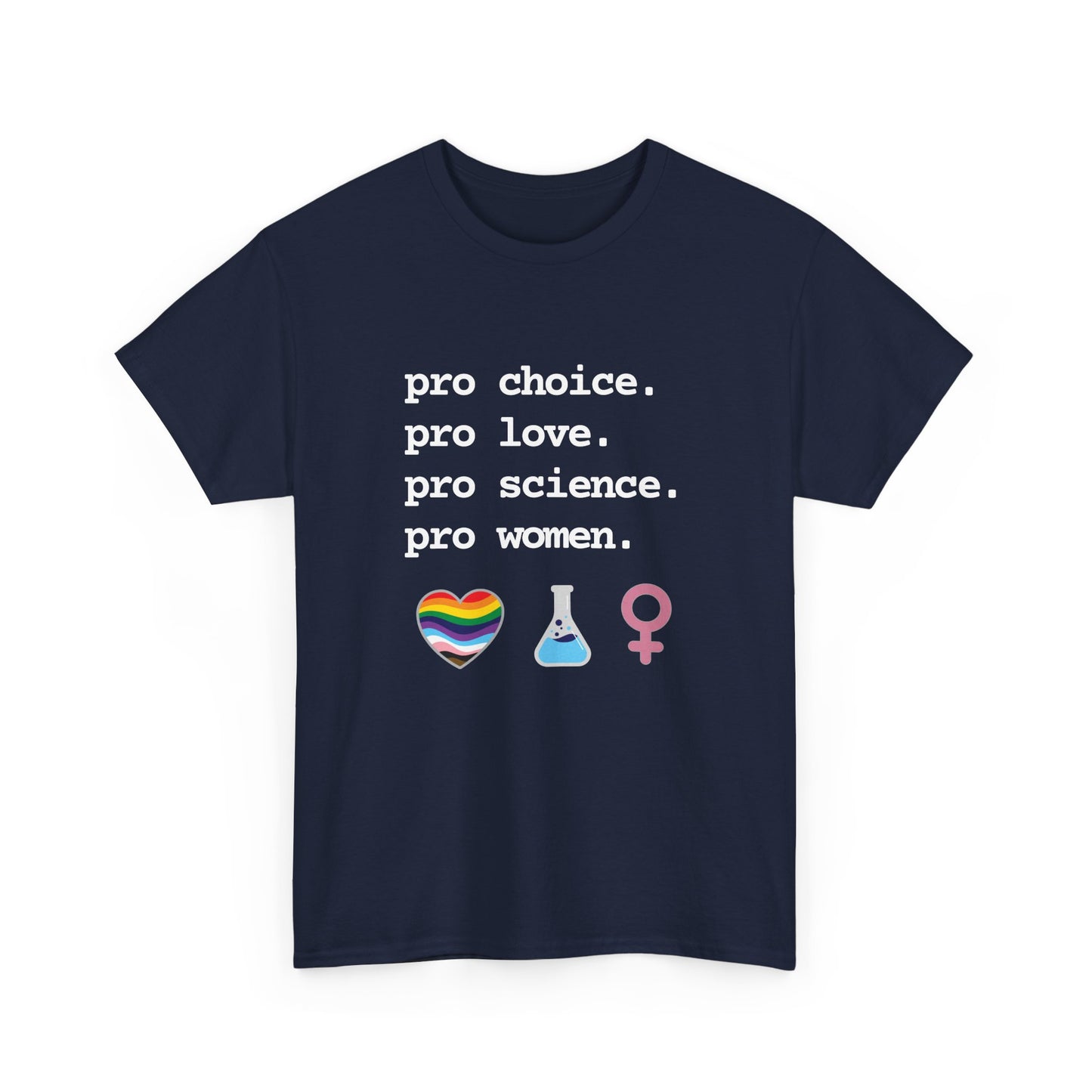 Pro Everything Unisex Heavy Cotton Tee - Love & Science Graphic Shirt