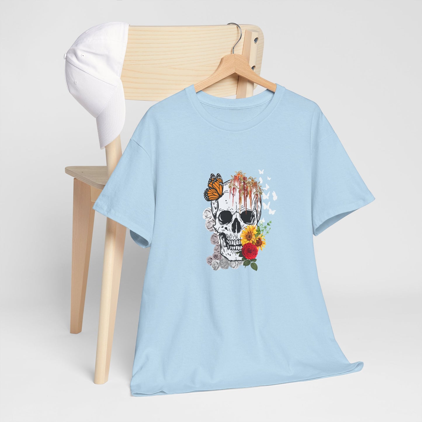 Skull and Flowers Shirt