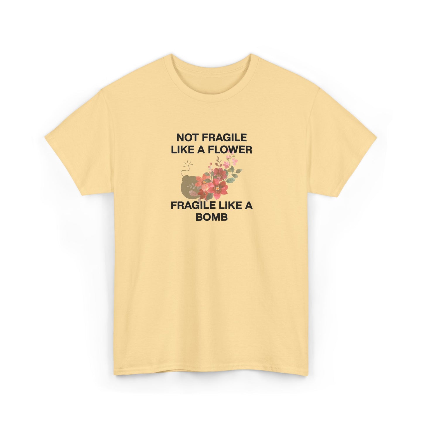 Not Fragile Like a Flower, Fragile Like a Bomb RBG Shirt