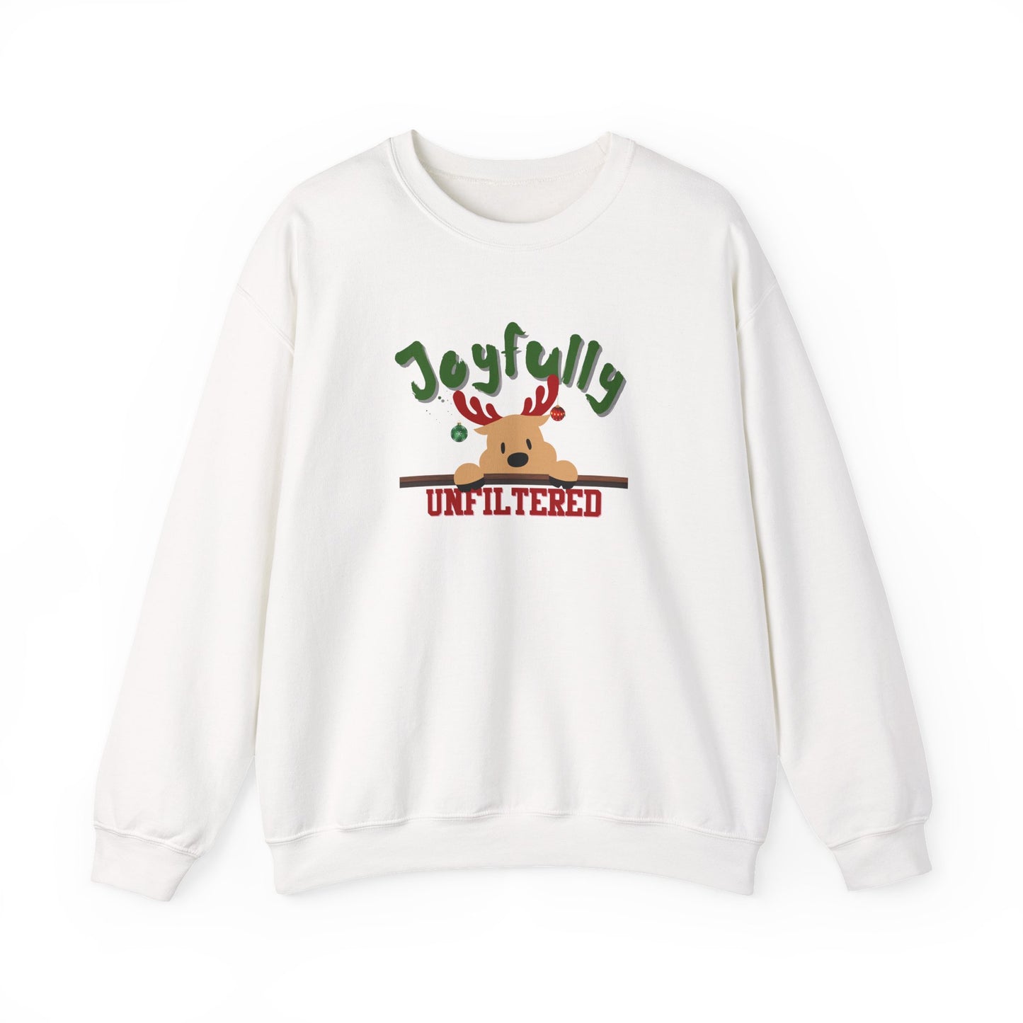 Crewneck Sweatshirt — "Let It Snow... Somewhere Else" Holiday Graphic