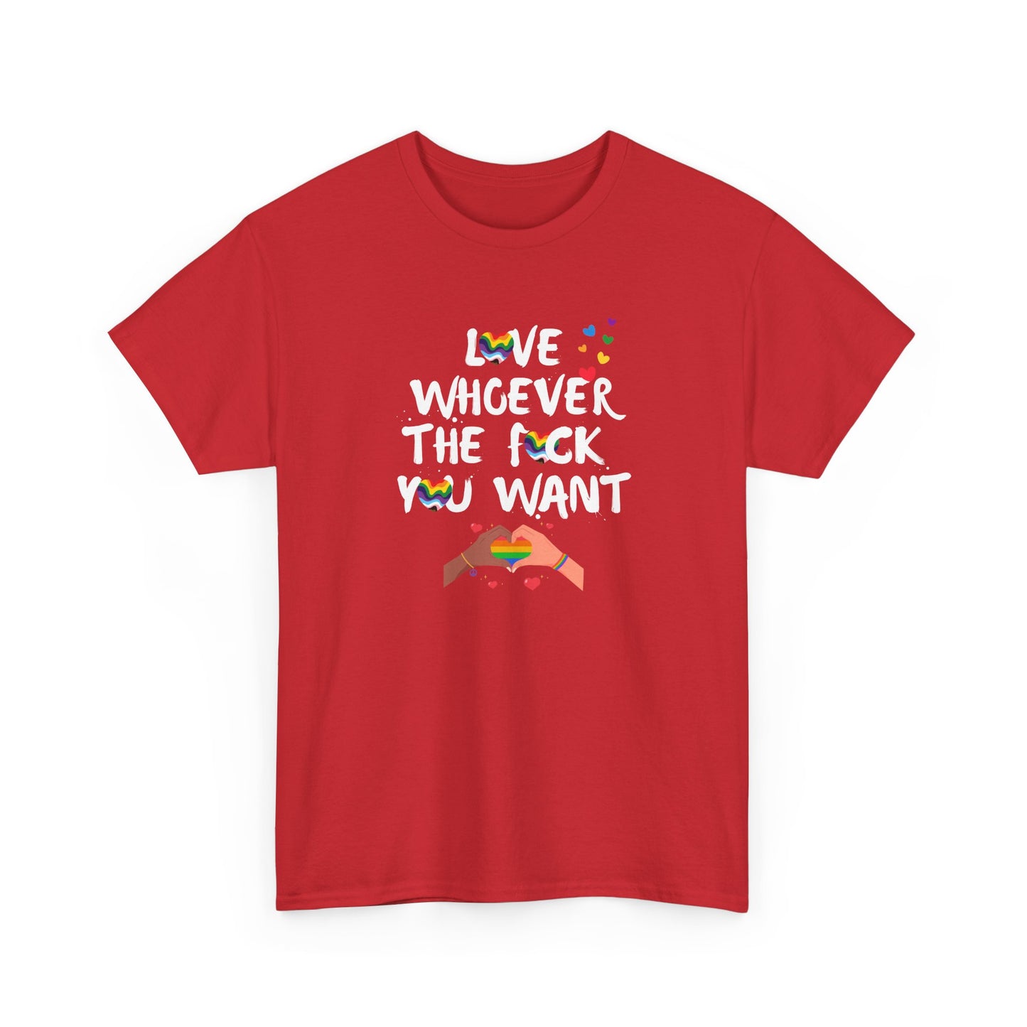 Love Whoever You Want Pride Shirt