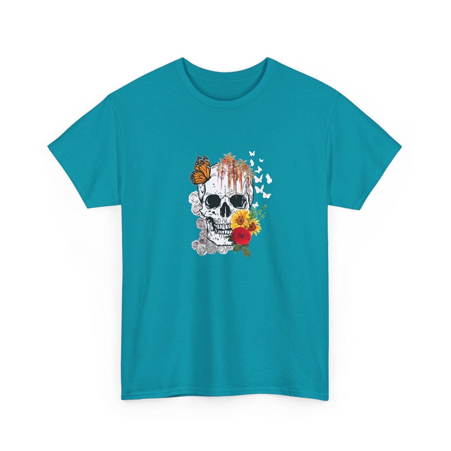 Skull and Flowers Shirt