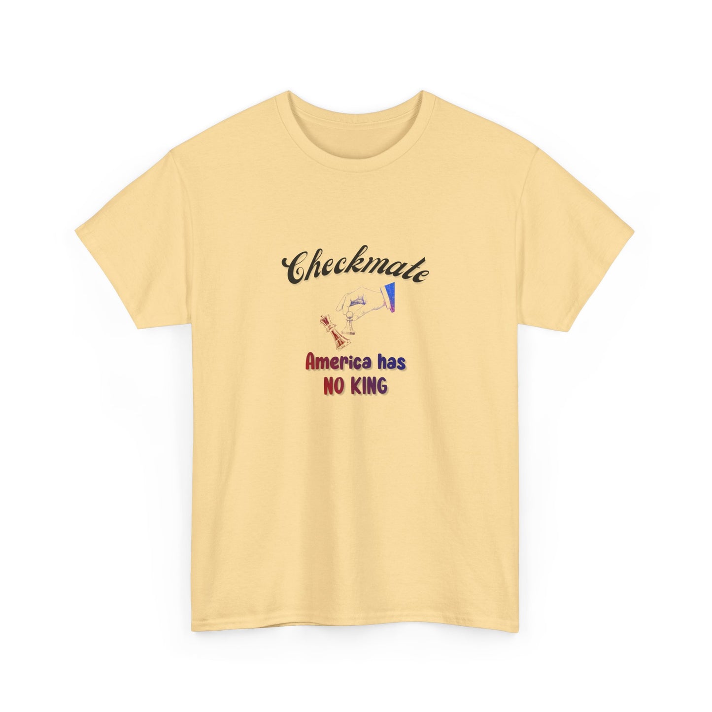 Checkmate America has NO KING; Political Shirt