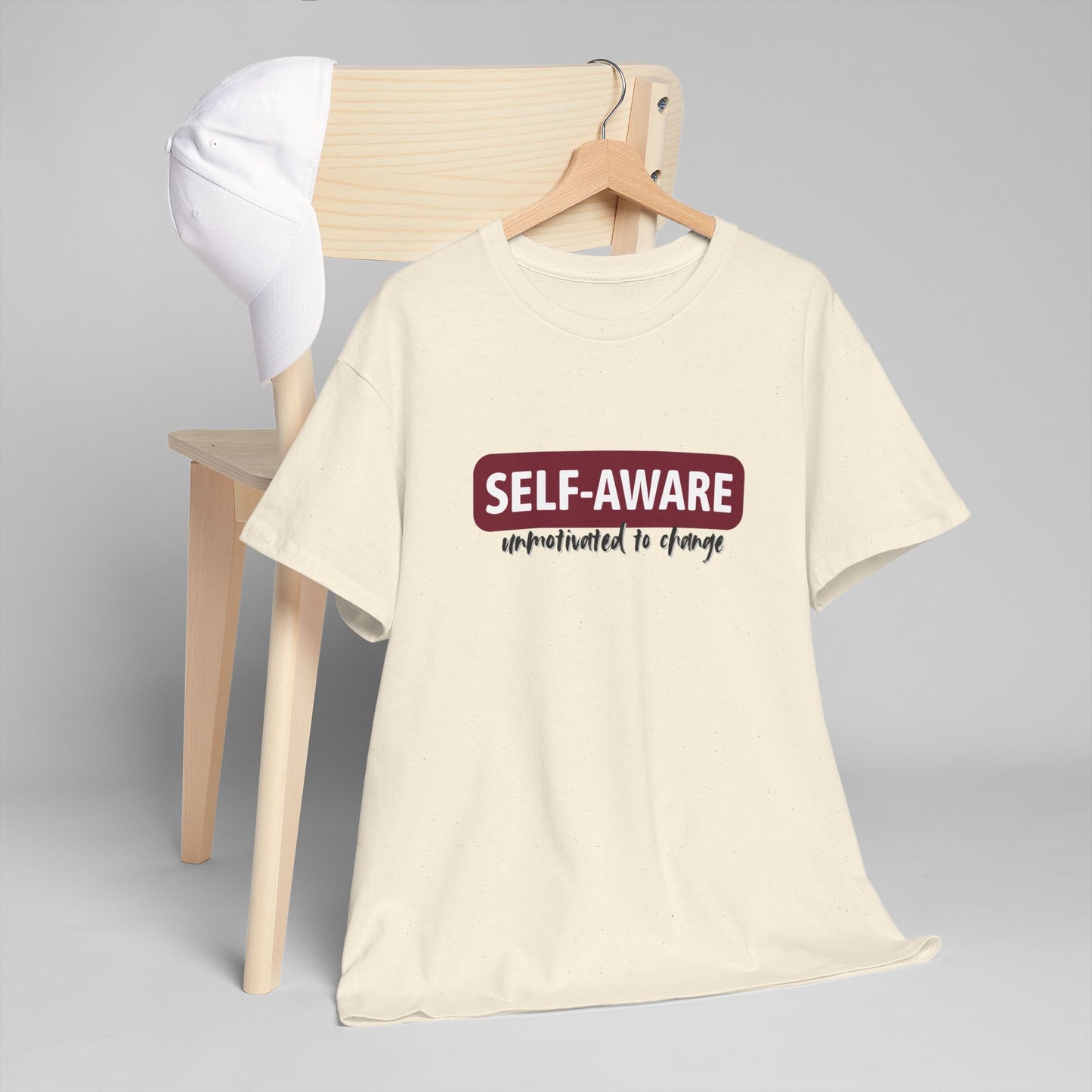 Self Aware, Unmotivated to Change Shirt