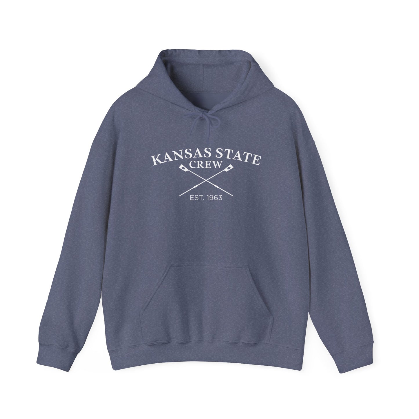 Kansas State Crew Hoodie - Crossed Oars