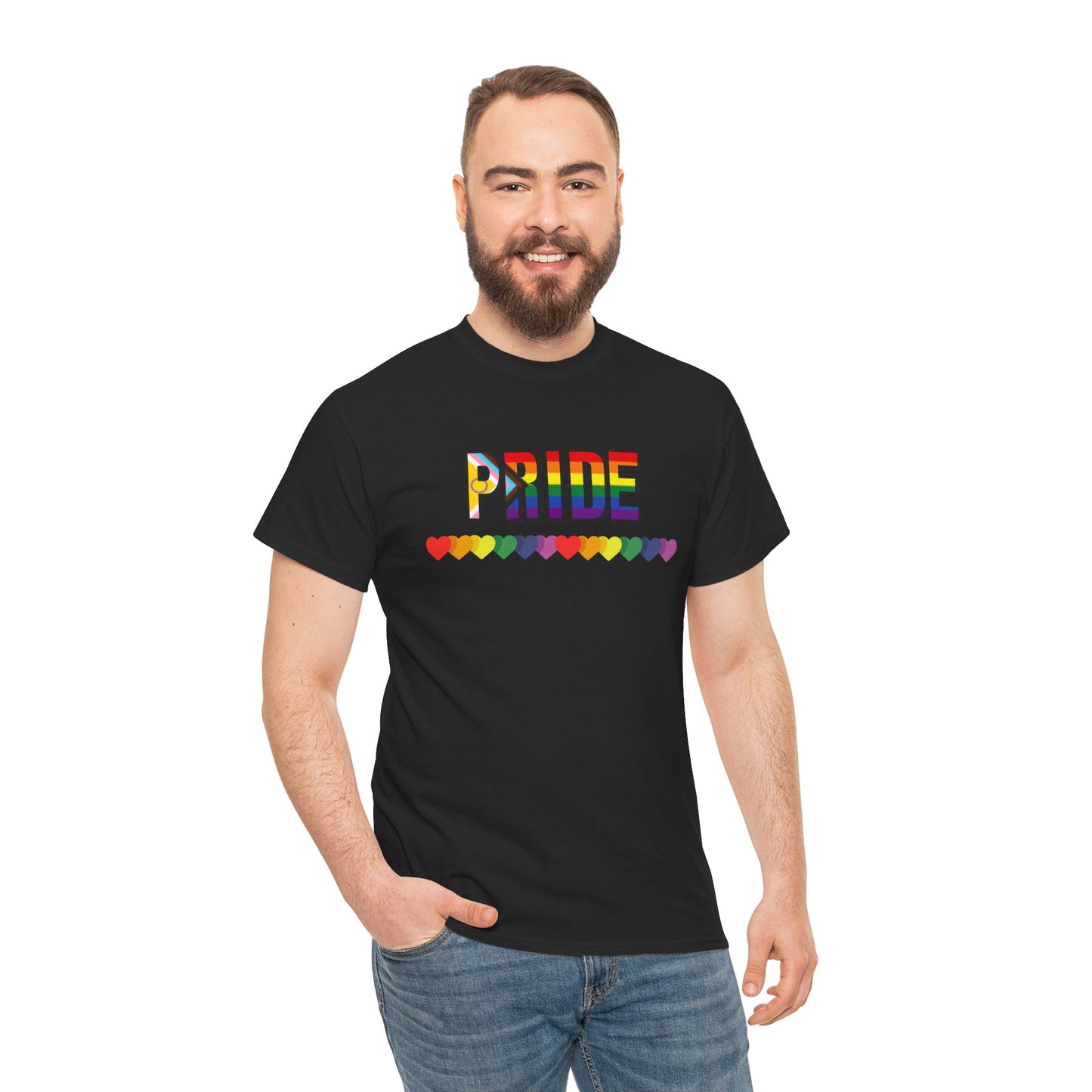 Pride Flag Rainbow Hearts Shirt