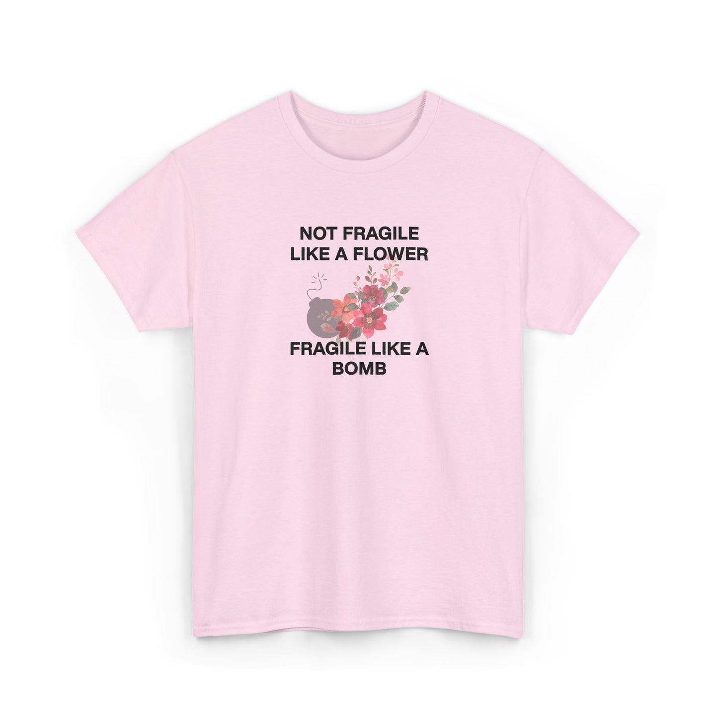 Not Fragile Like a Flower, Fragile Like a Bomb RBG Shirt