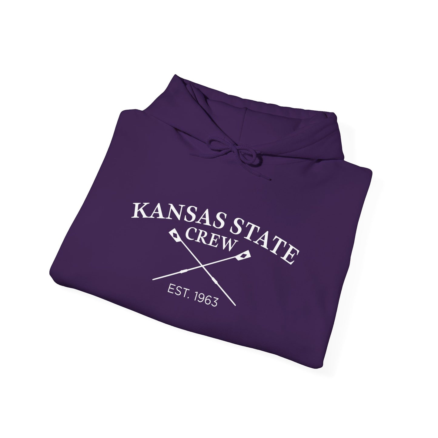 Kansas State Crew Hoodie - Crossed Oars