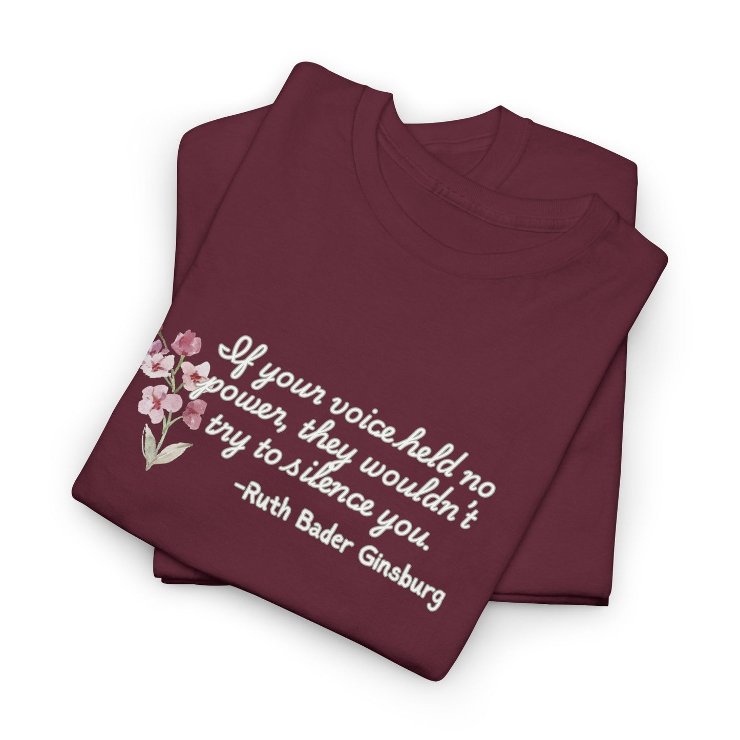 Your Voice has Power Ginsburg Shirt