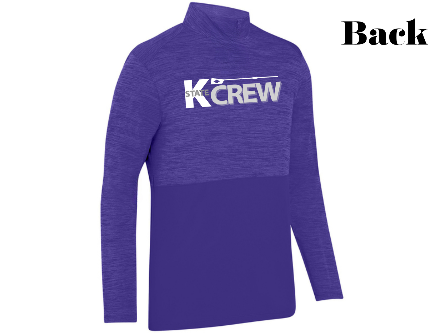 Kansas State Fan Quarter-Zip Pullover