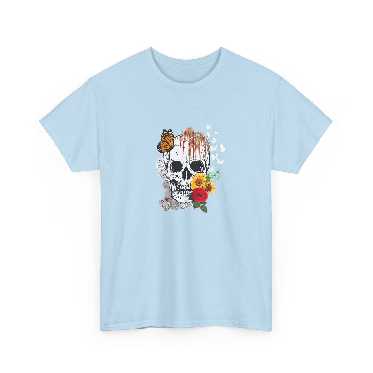 Skull and Flowers Shirt