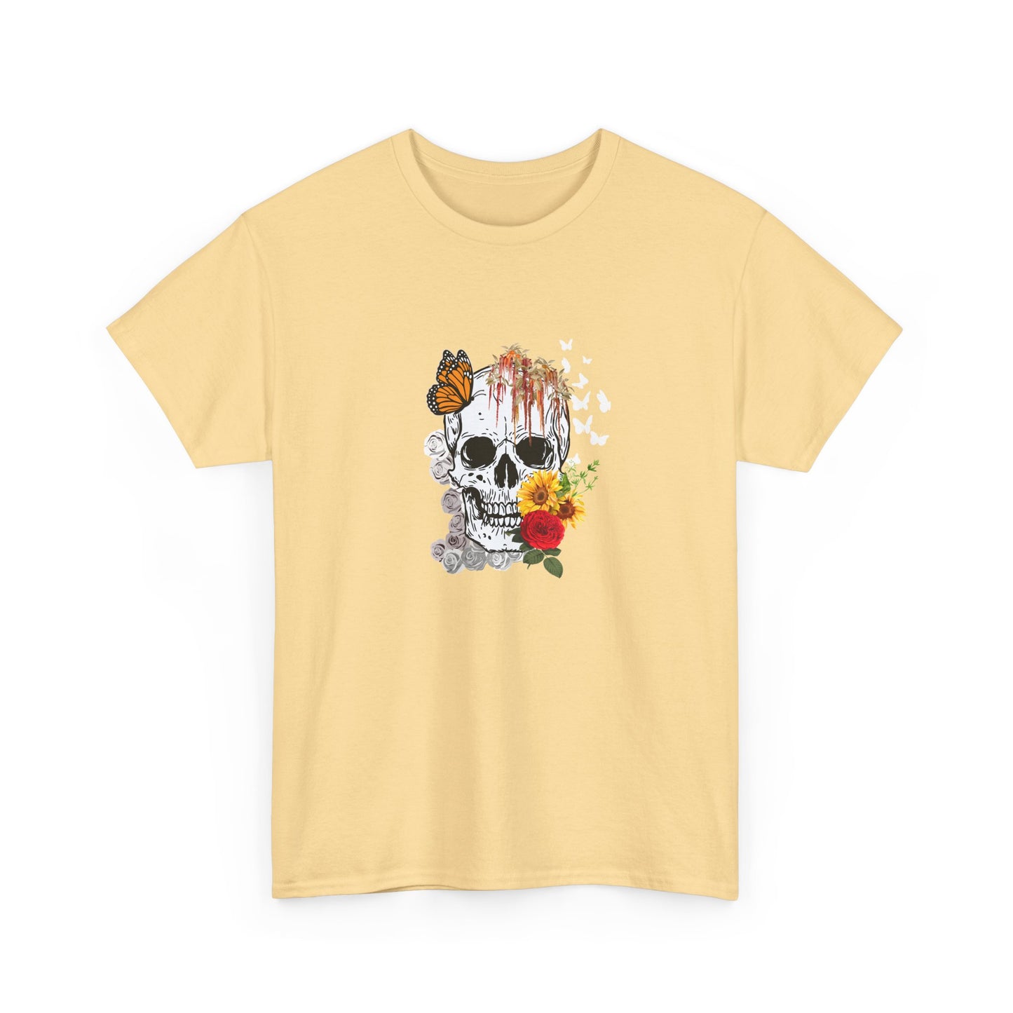 Skull and Flowers Shirt