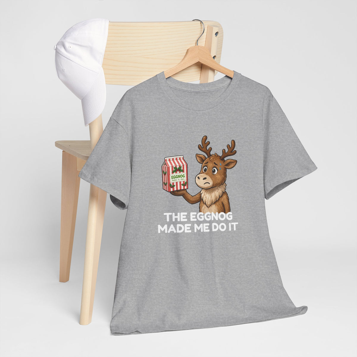 The Eggnog Made Me Do It Shirt