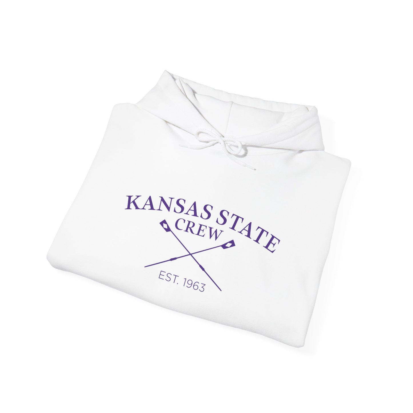 Kansas State Crew Hoodie - Crossed Oars