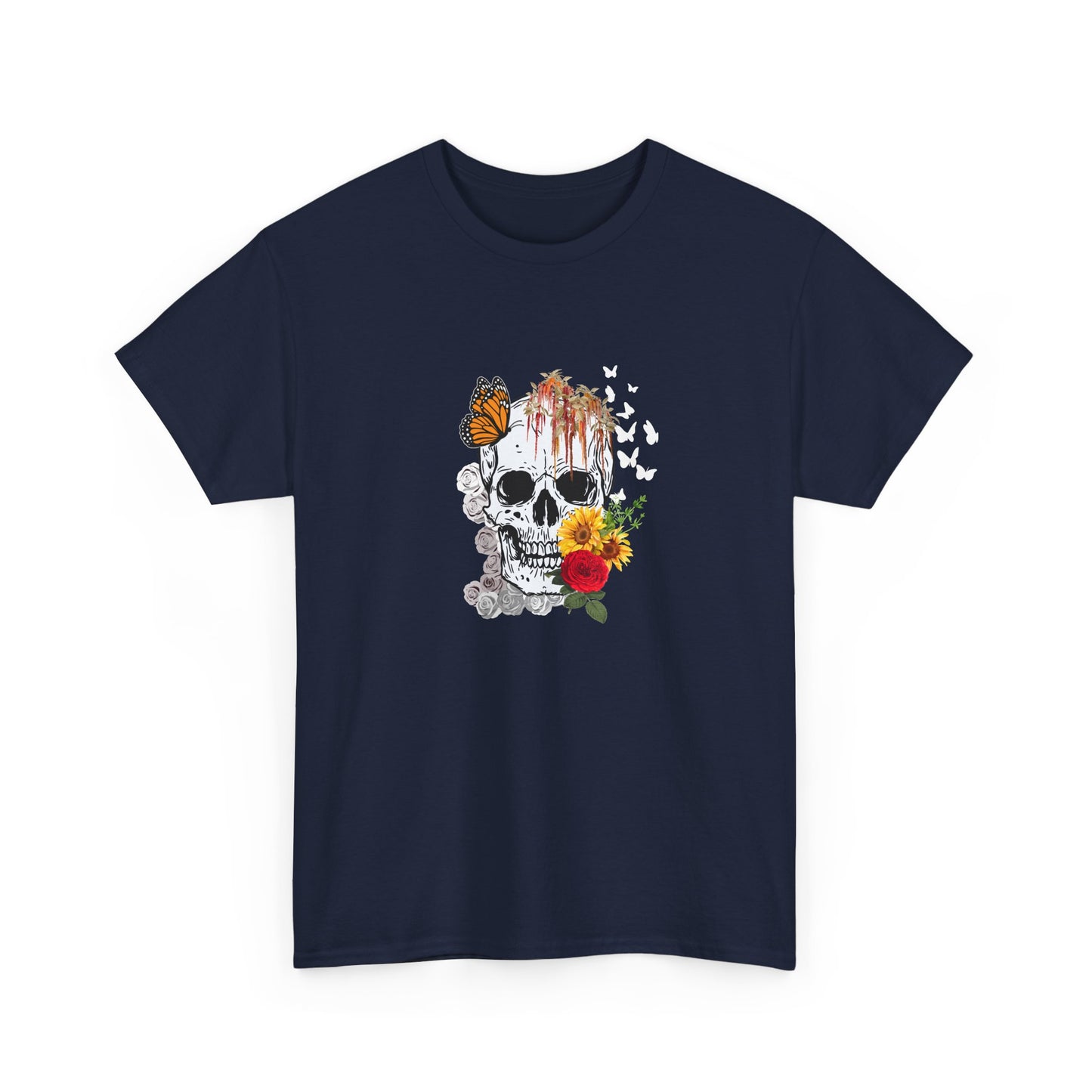 Skull and Flowers Shirt