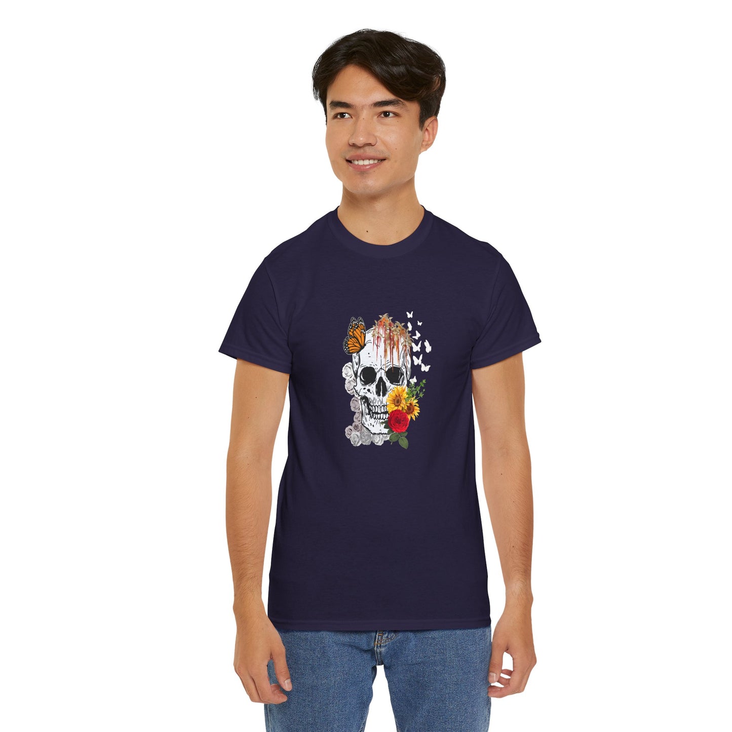 Skull and Flowers Shirt
