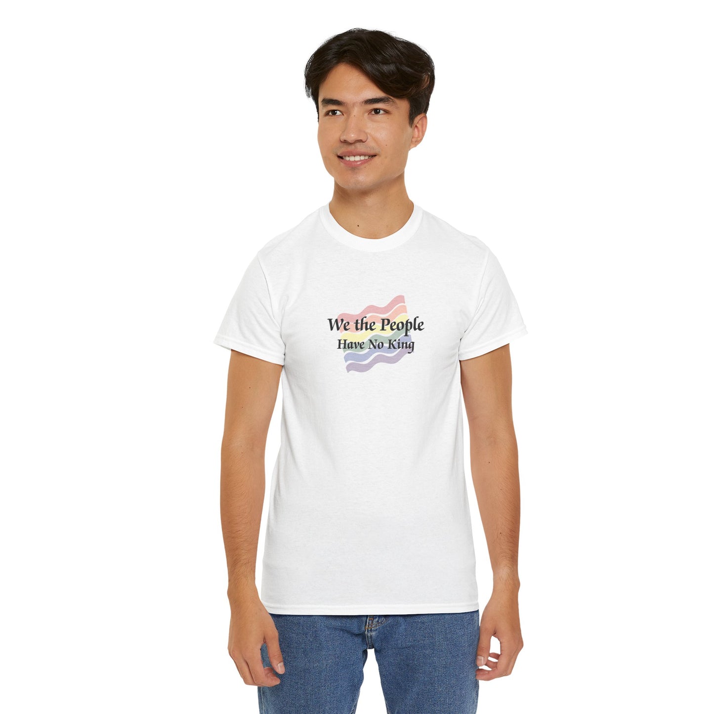 We the People Have No King Faded Pride Shirt