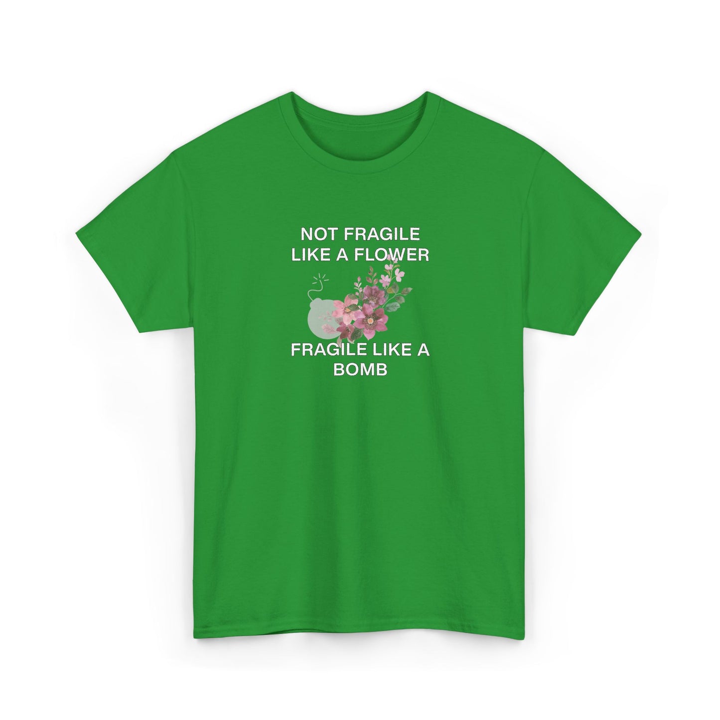 Not Fragile Like a Flower, Fragile Like a Bomb RBG Shirt