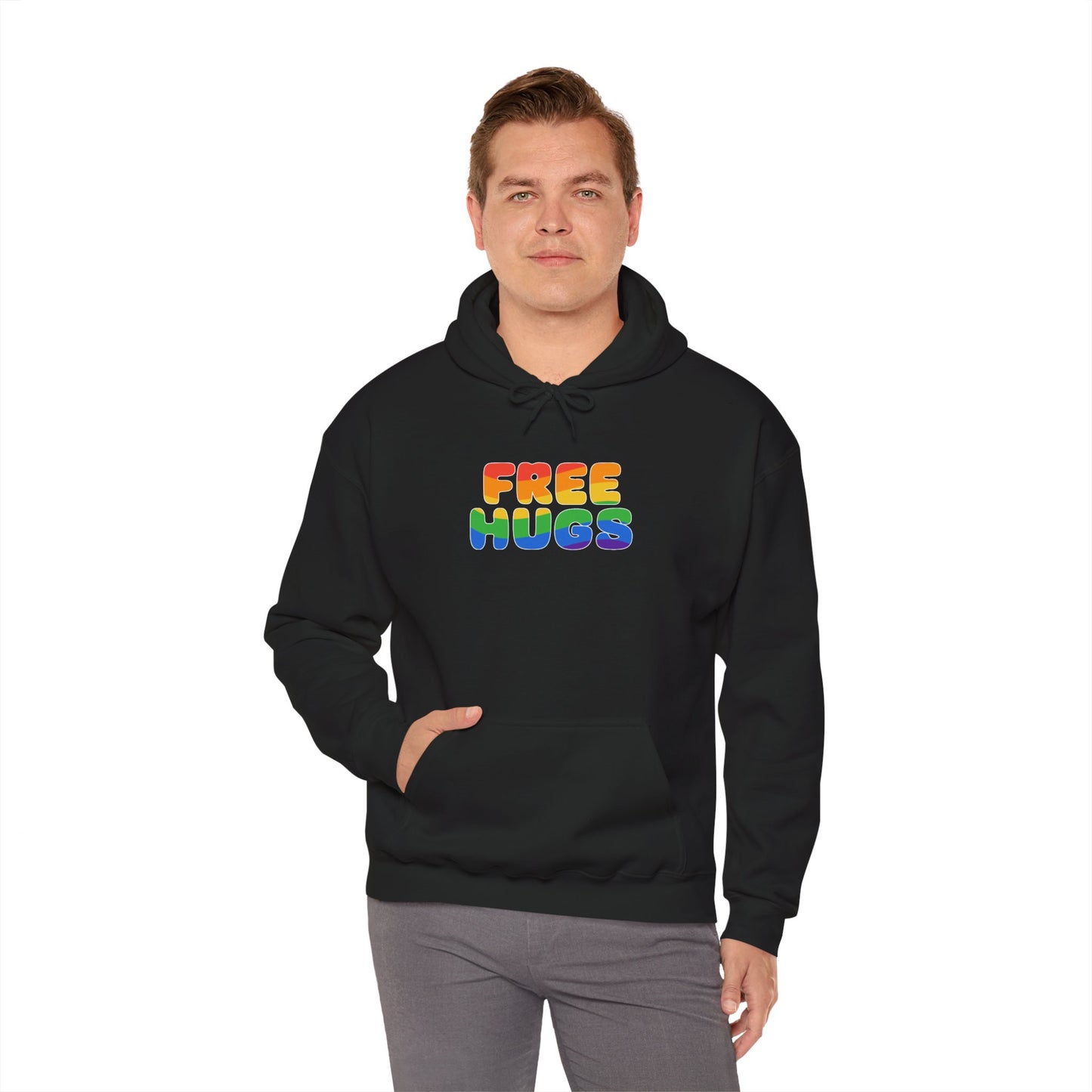 Free Hugs, Which Craft Theme Unisex Hooded Sweatshirt