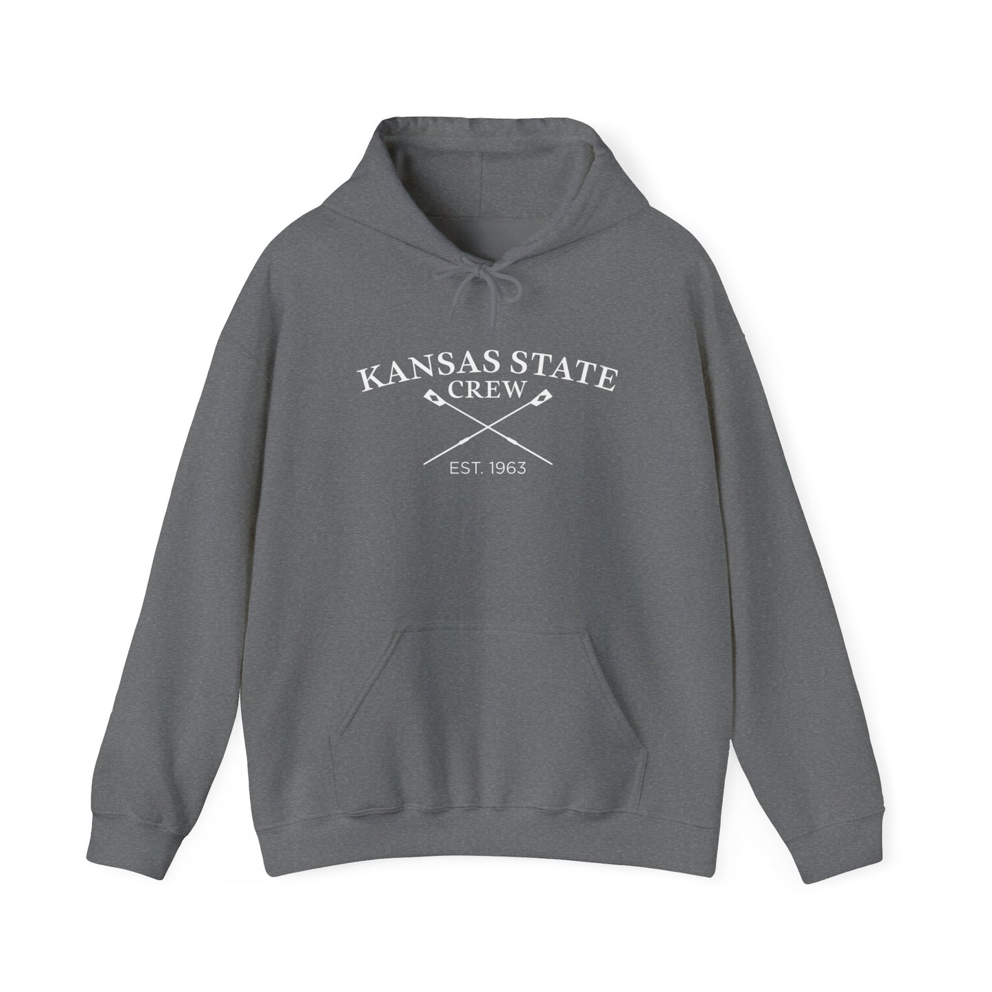 Kansas State Crew Hoodie - Crossed Oars