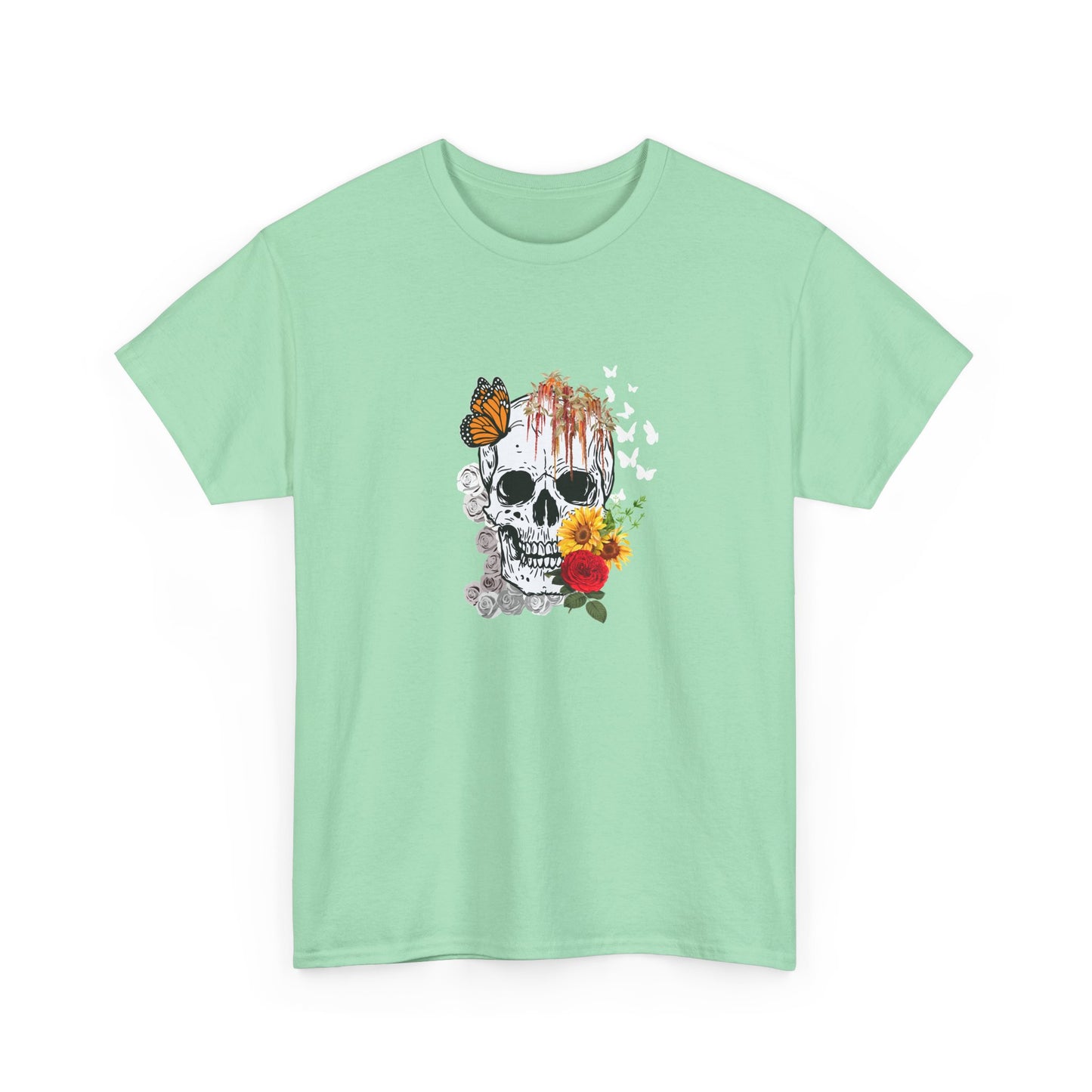 Skull and Flowers Shirt