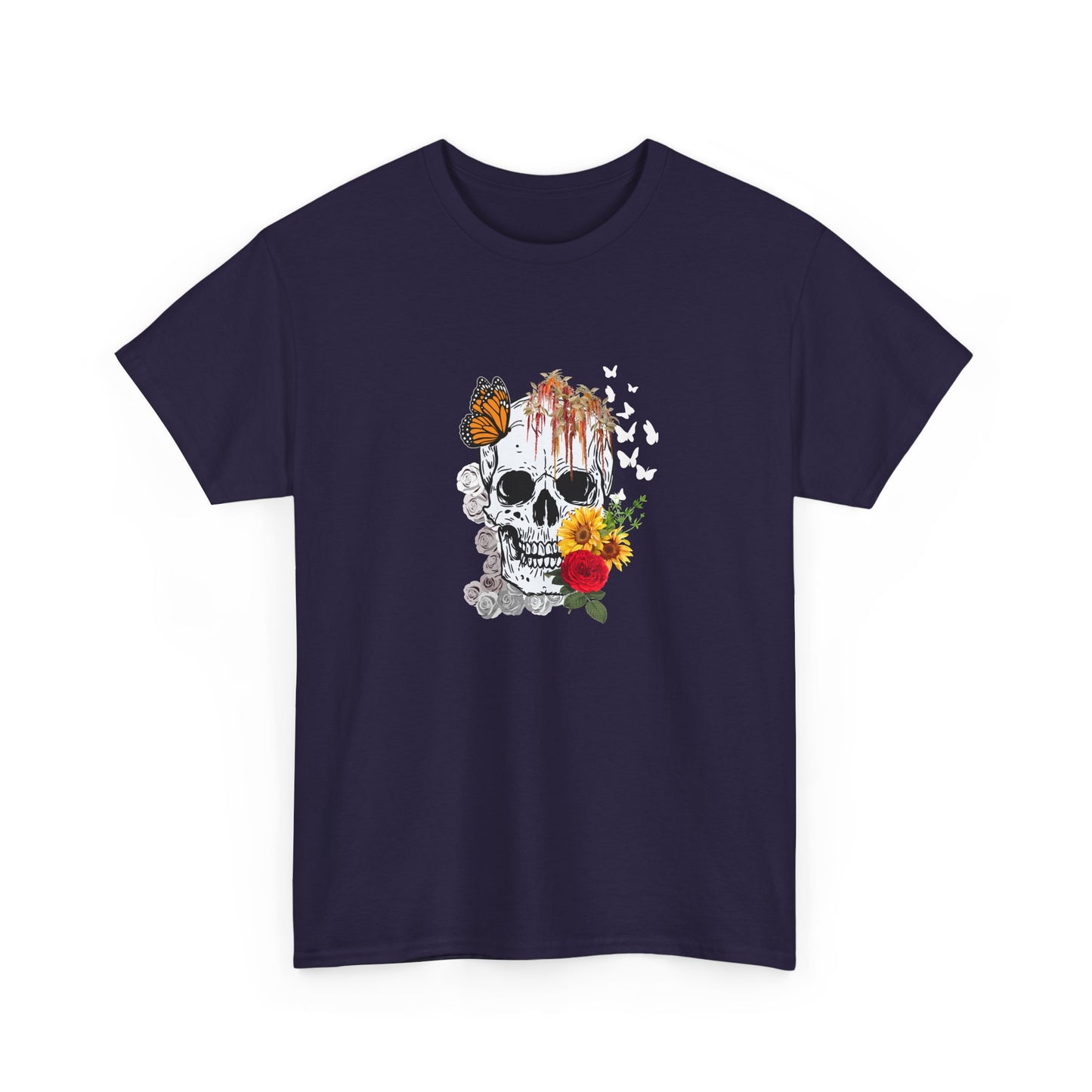 Skull and Flowers Shirt