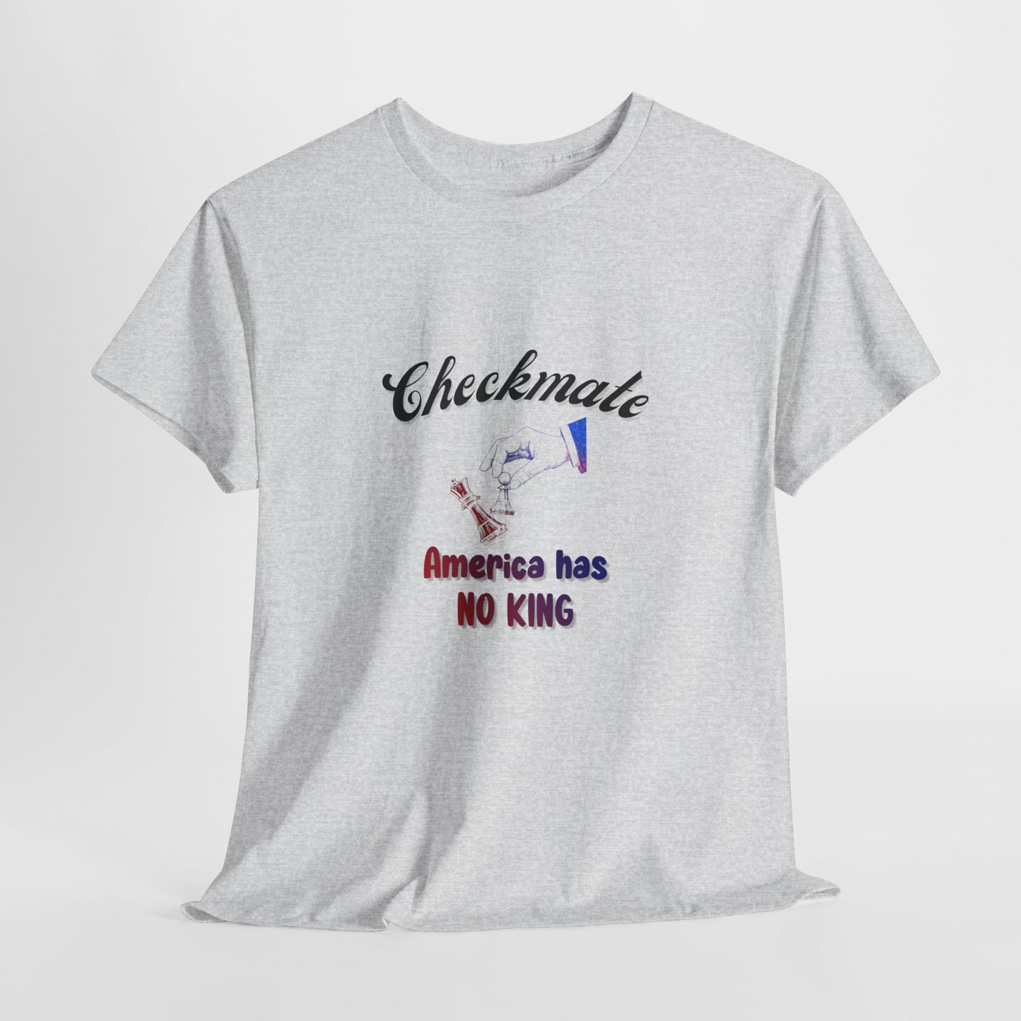 America has NO KING; Statement Shirt, Political Apparel