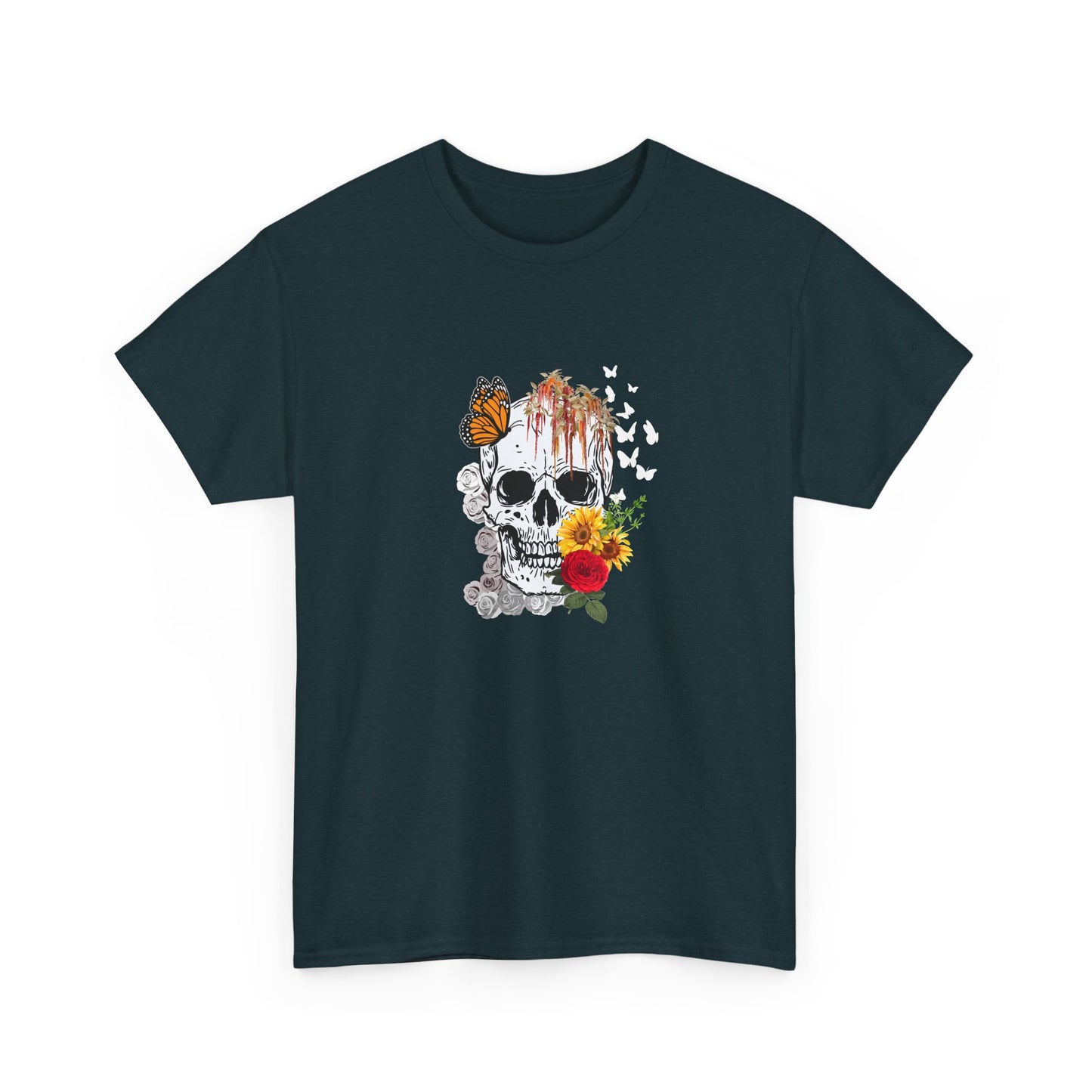 Skull and Flowers Shirt